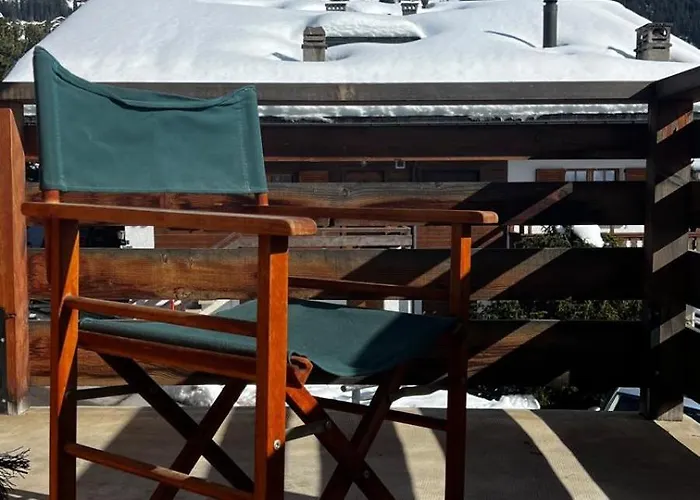Apartment Chaleureux, Recemment Renove, Offrant Vue Imprenable Sur Les Montagnes Verbier